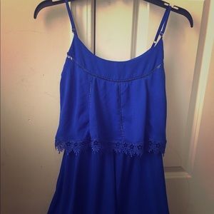 GB royal blue lace dress